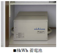 ■8kWh蓄電池