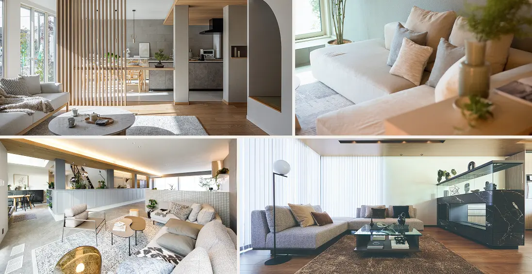 様々なリビングのイメージ写真