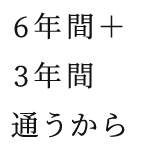 通学安心の近さ