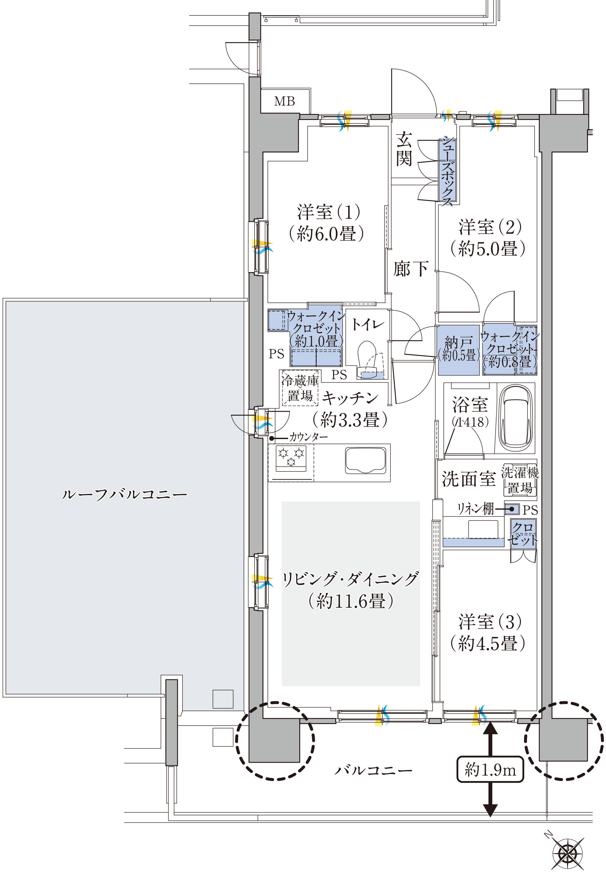 BrTYPE 間取り図