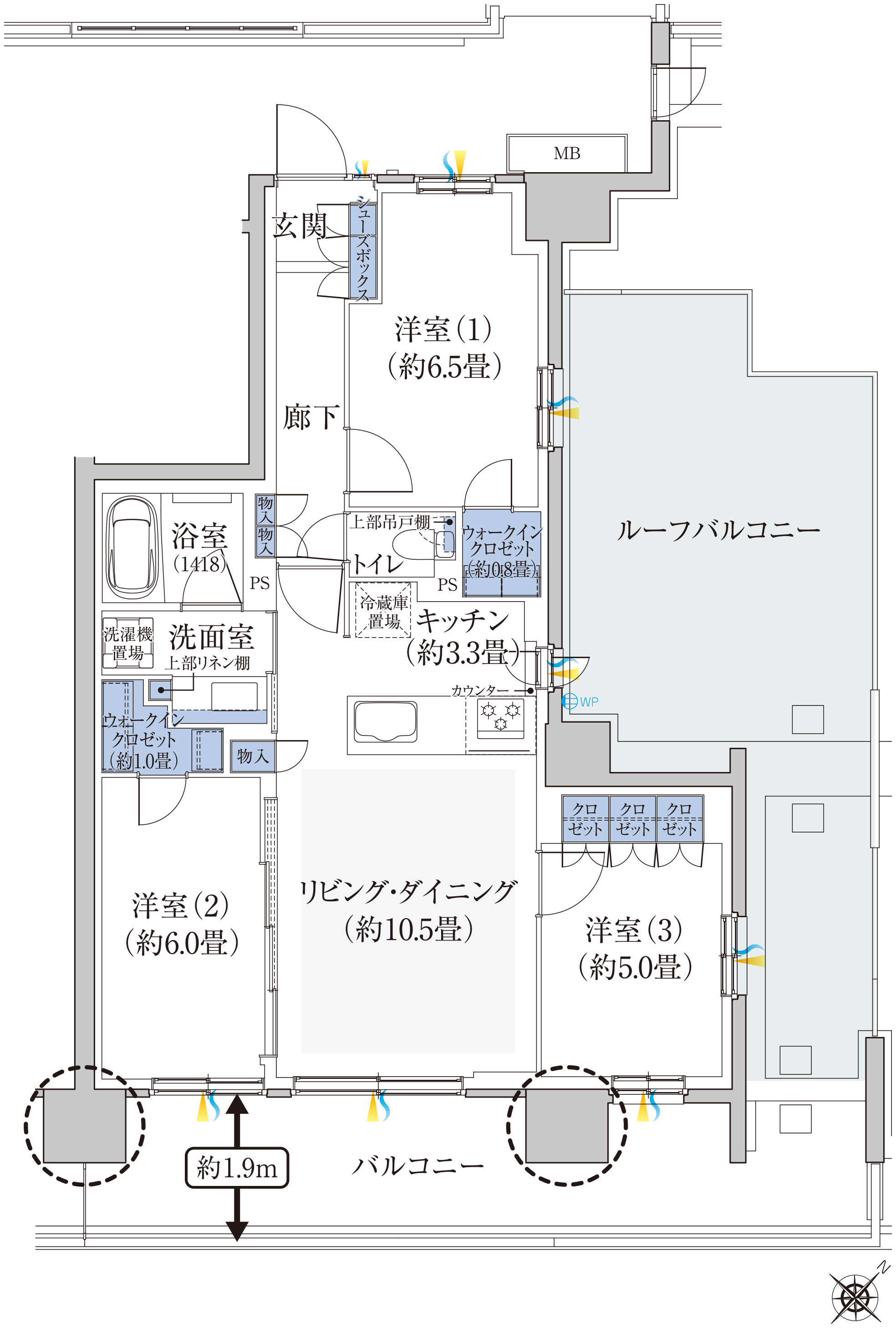 GrTYPE 間取り図